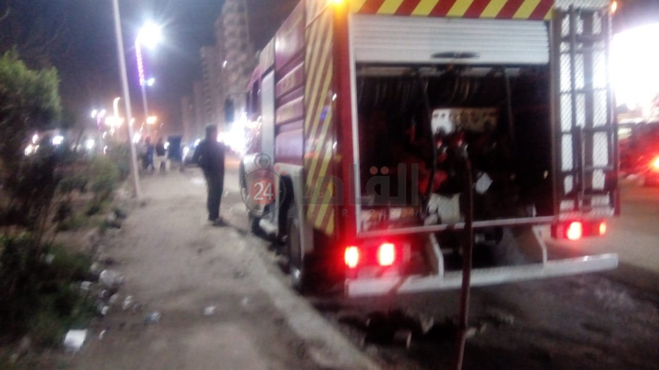 الحماية المدنية تسيطر على حريق  غرفتي غاز وكهرباء بشارع مؤسسة الزكاة