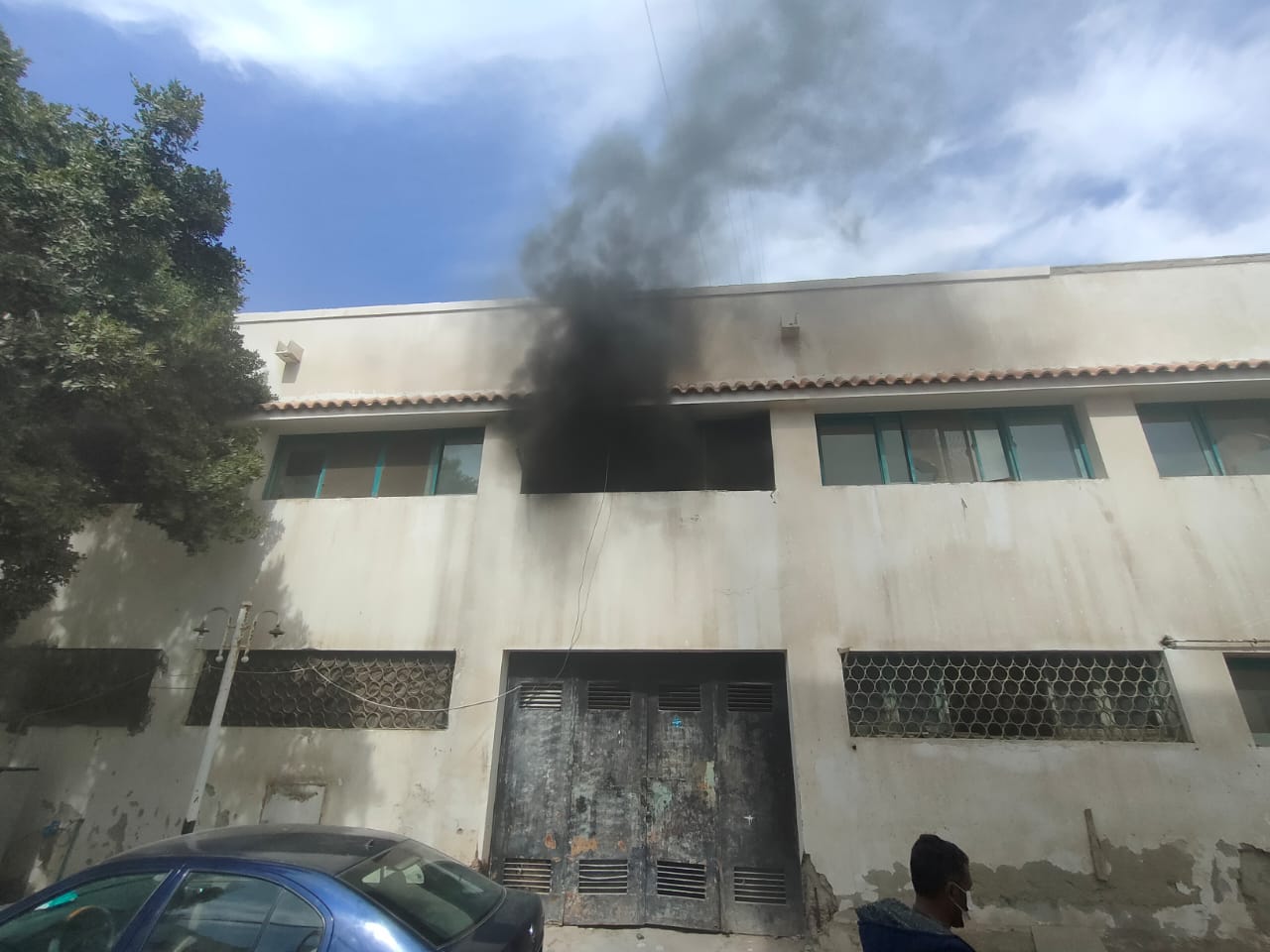 السيطرة على حريق 