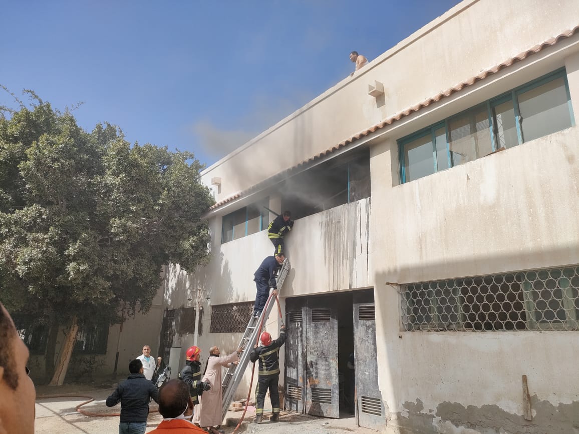 السيطرة على حريق