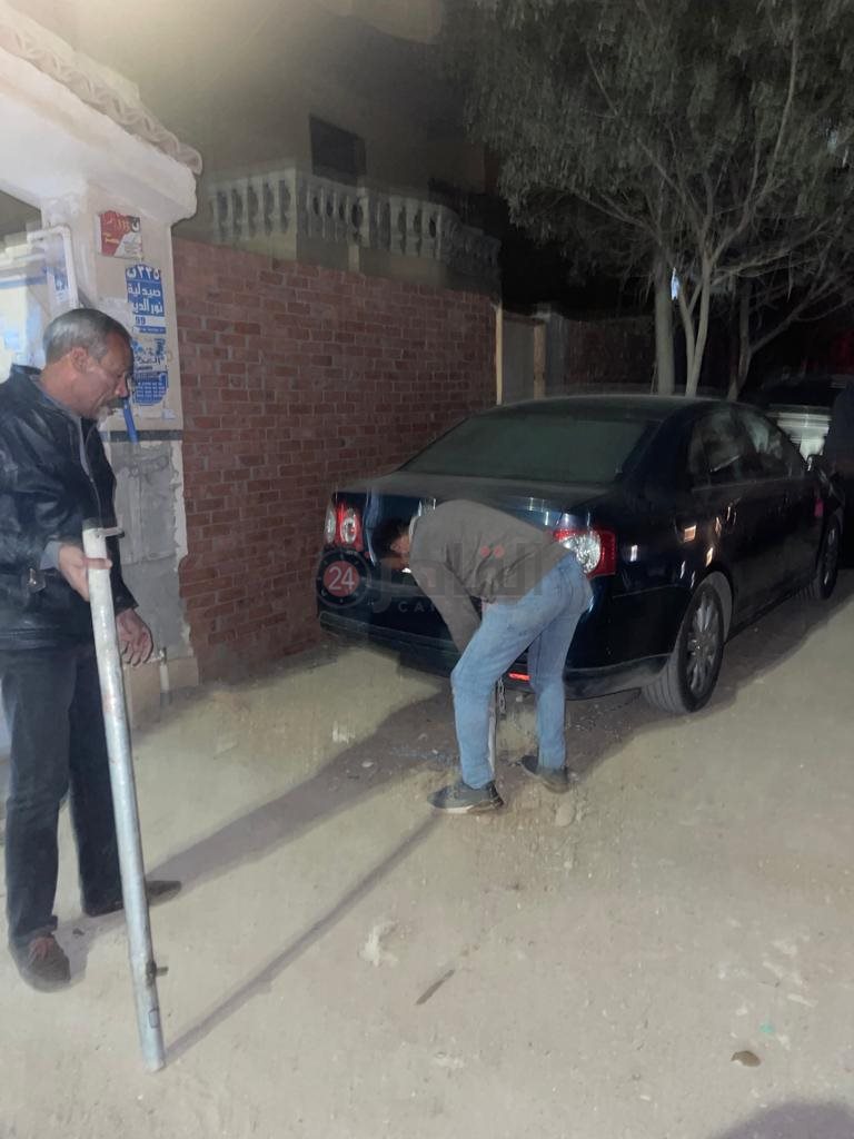 إزالة الإشغالات بحدائق الأهرام 