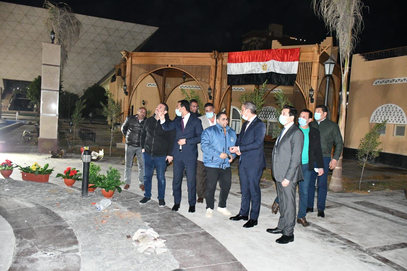 محافظ الفيوم يتفقد أعمال تطوير السواقي