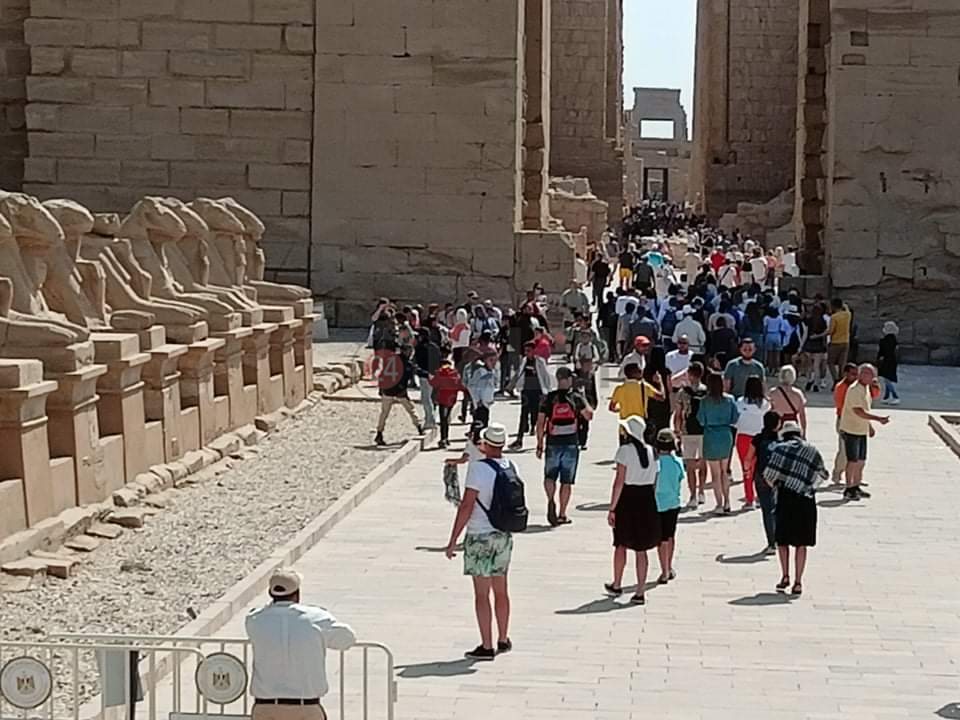 انتعاش السياحة في الأقصر 10