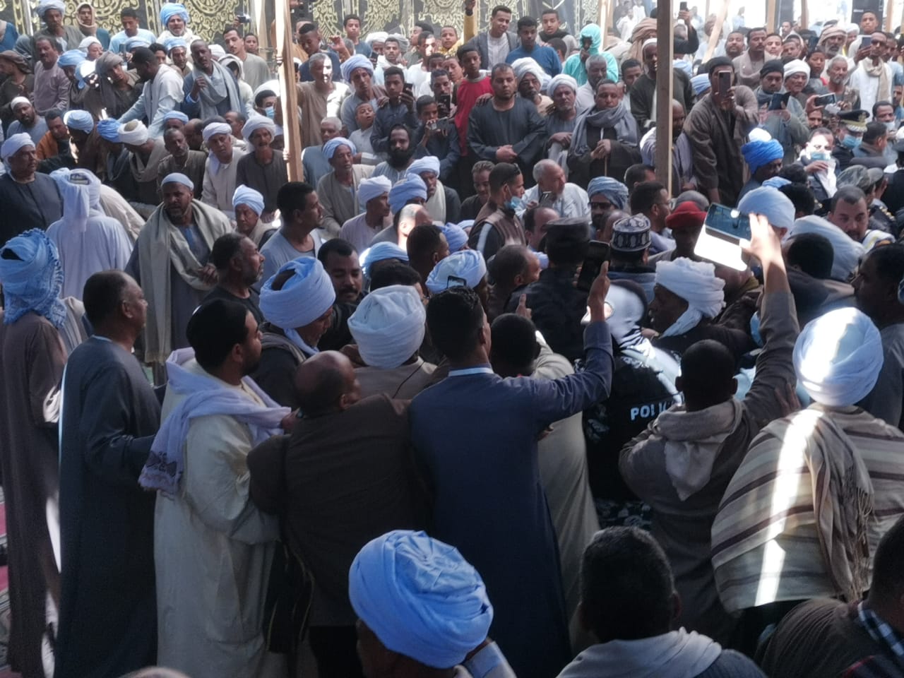 إنهاء خصومة ثأرية بأسوان 