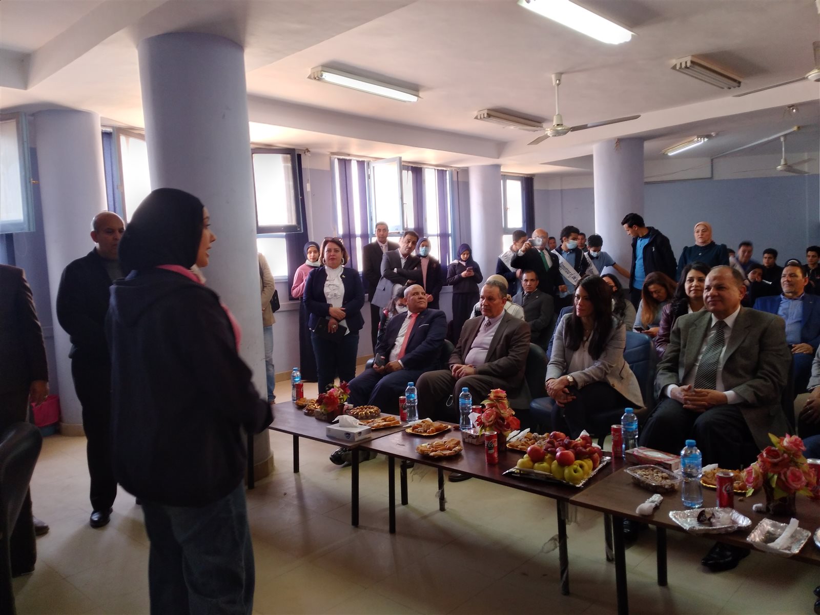 وزيرة التعاون الدولي تتفقد مدرسة المتفوقين بأسيوط 