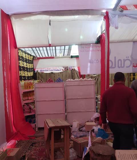 غلق أحد المنافذ بمعرض أهلا رمضان بالشرقية 01