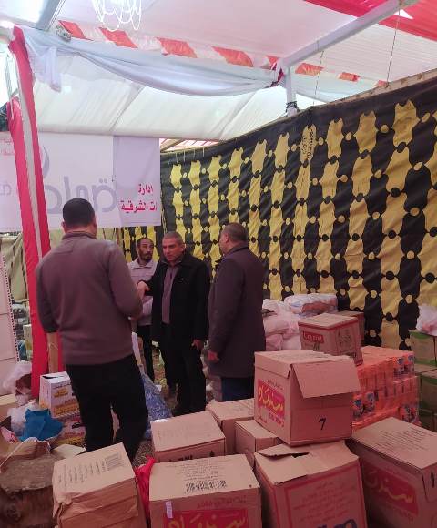 غلق أحد المنافذ بمعرض أهلا رمضان بالشرقية 02