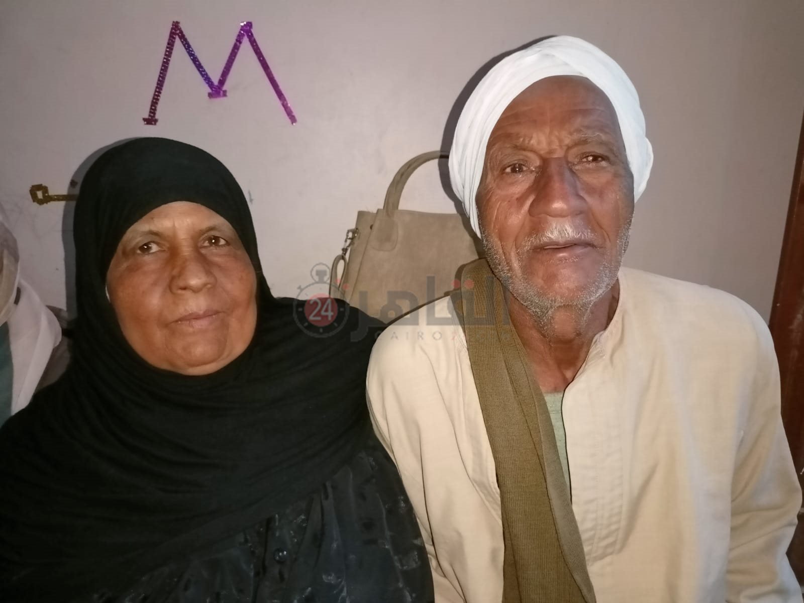 حسانية جاد الرب الأم المثالية بالأقصر وشقيقها 