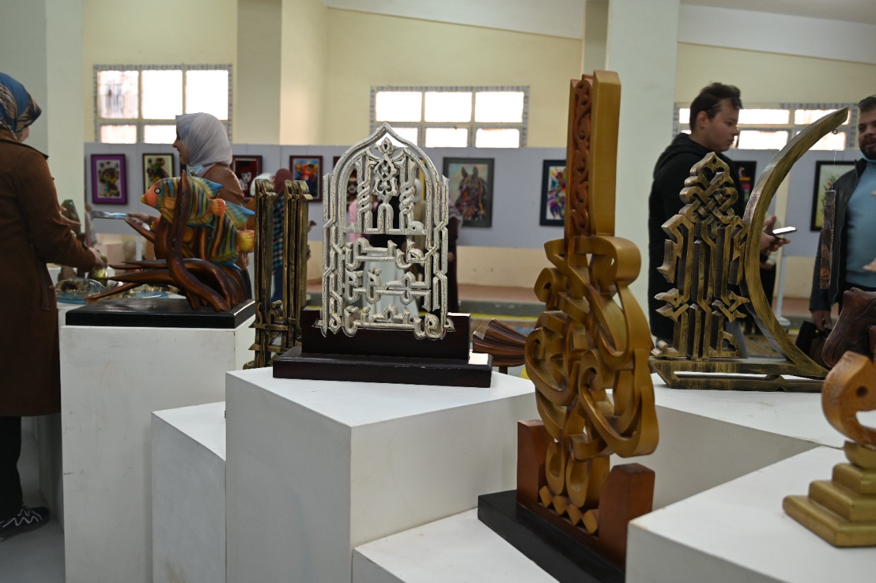 افتتاح معرض إبداعات نوعية