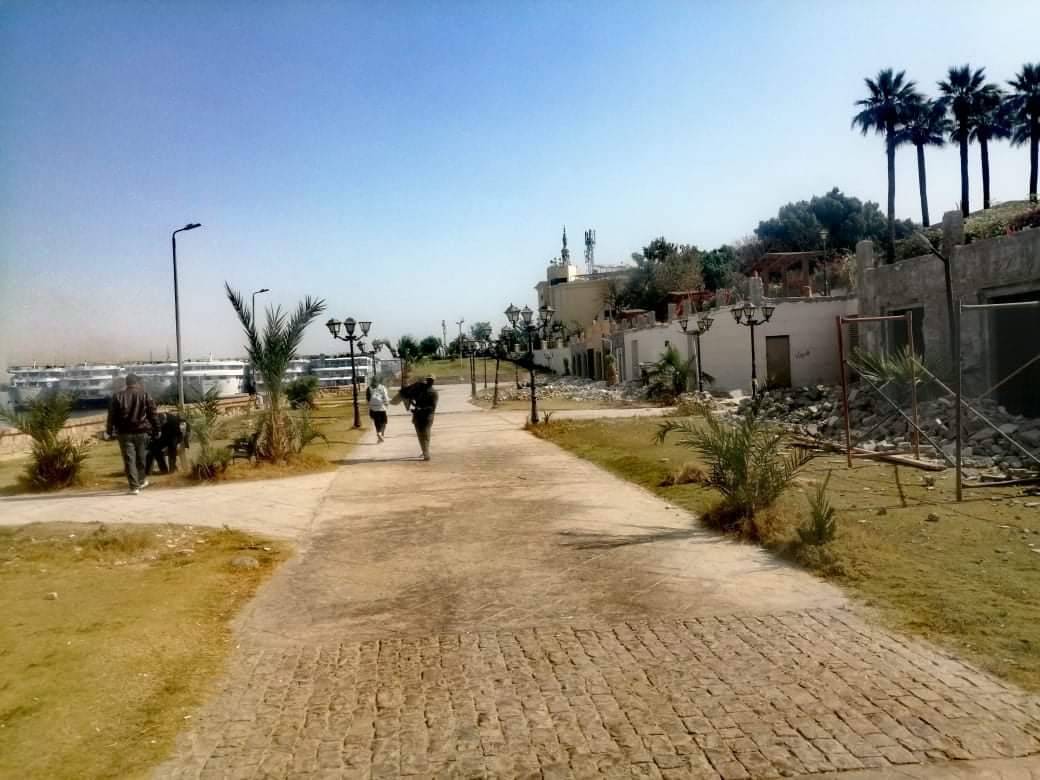 أعمال التطوير بمدينة الأقصر 4