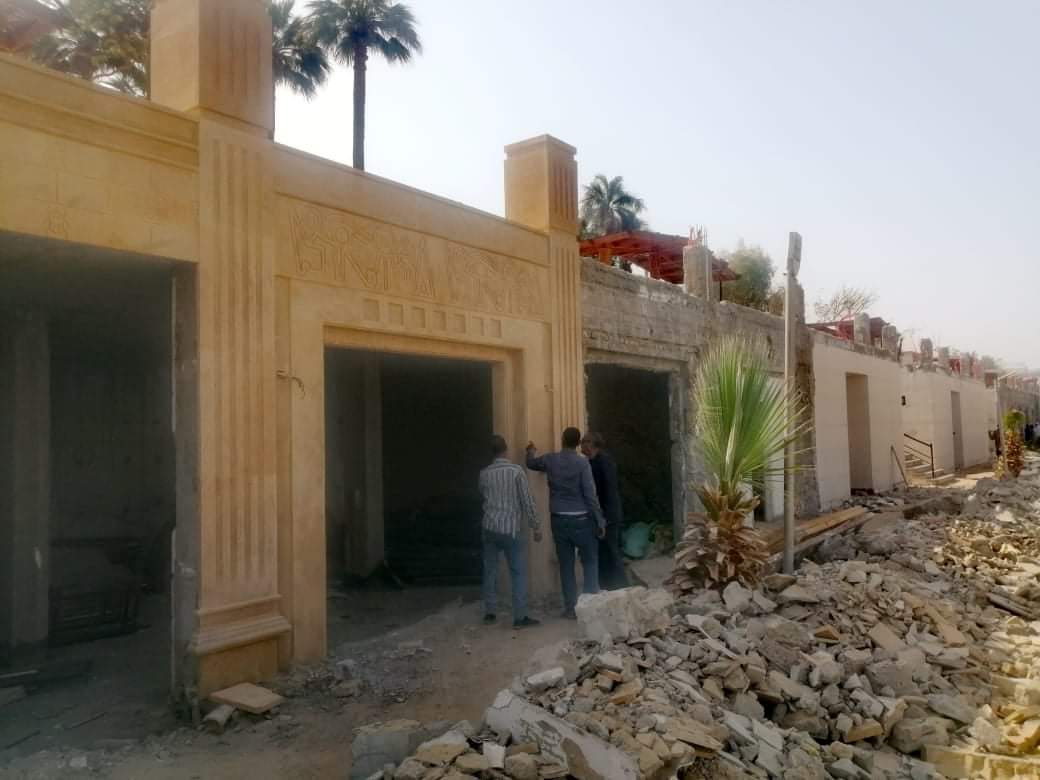 أعمال التطوير بمدينة الأقصر 2