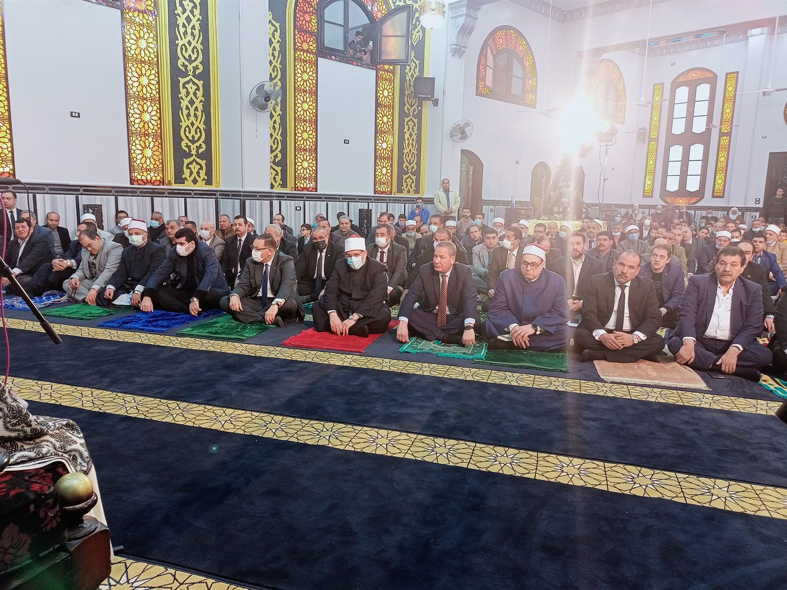 وزير الأوقاف خلال صلاة الجمعة وافتتاح مسجد جديد بالشرقية