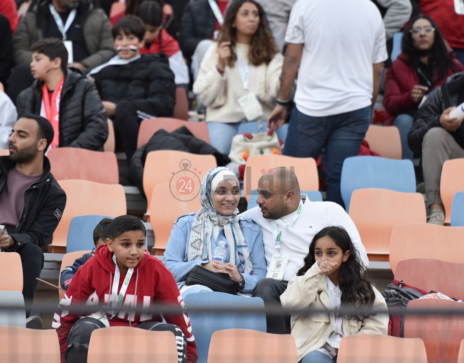 الجماهير في مباراة مصر والسنغال