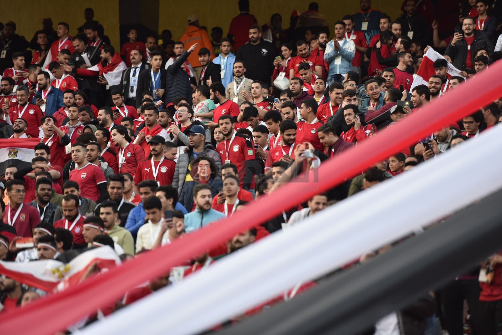 الجماهير في مباراة مصر والسنغال