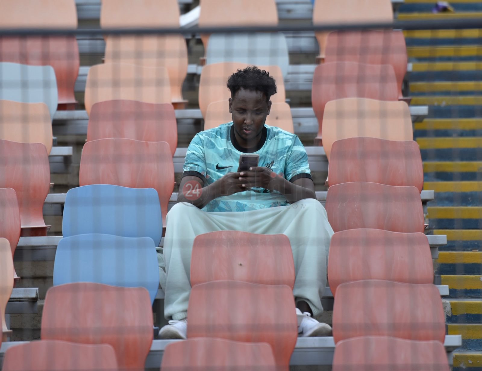 الجماهير في مباراة مصر والسنغال