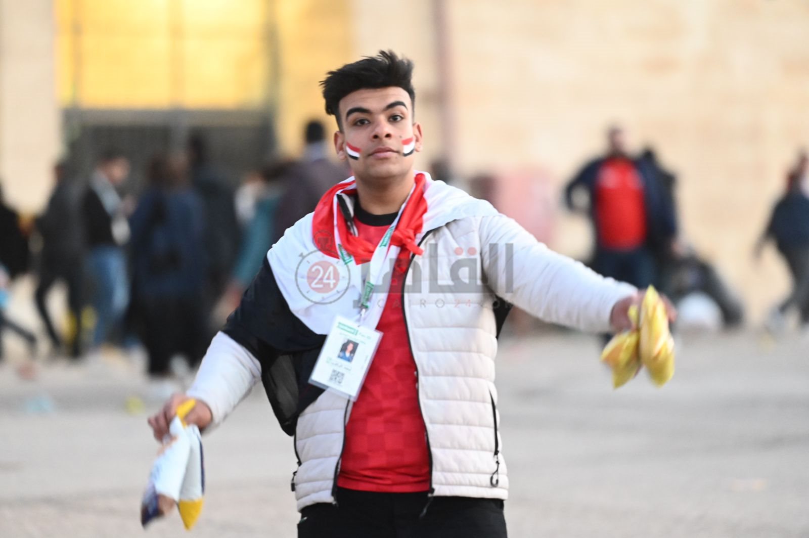 الجماهير في مباراة مصر والسنغال (6)