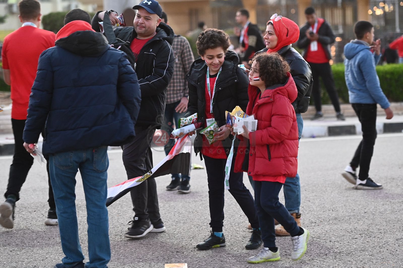 الجماهير في مباراة مصر والسنغال (7)