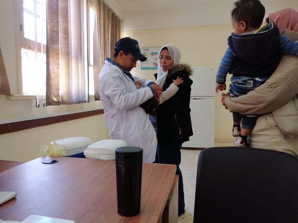 التطعيم ضد شلل الأطفال بالأقصر 8