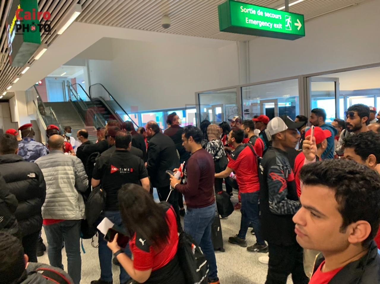 حماهير المنتخب الوطني فى السنغال 