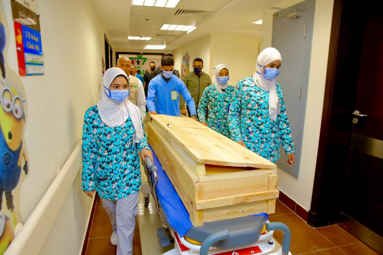 مومياء فرعونية بمستشفى أورمان الأقصر