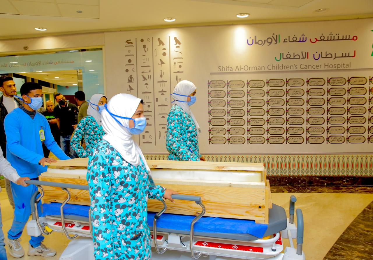 مومياء فرعونية بمستشفى أورمان الأقصر