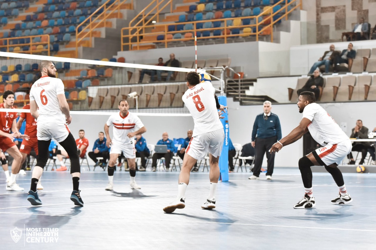 الزمالك والأهلي الكرة الطائرة (2)