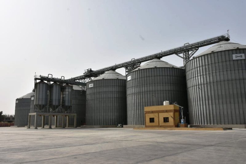 صوامع الغلال في الكسارة بالشرقية