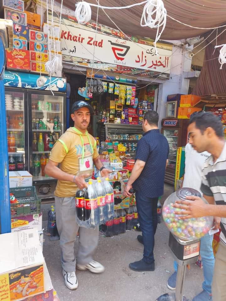 حملة تموينية بحي شرق أسيوط 
