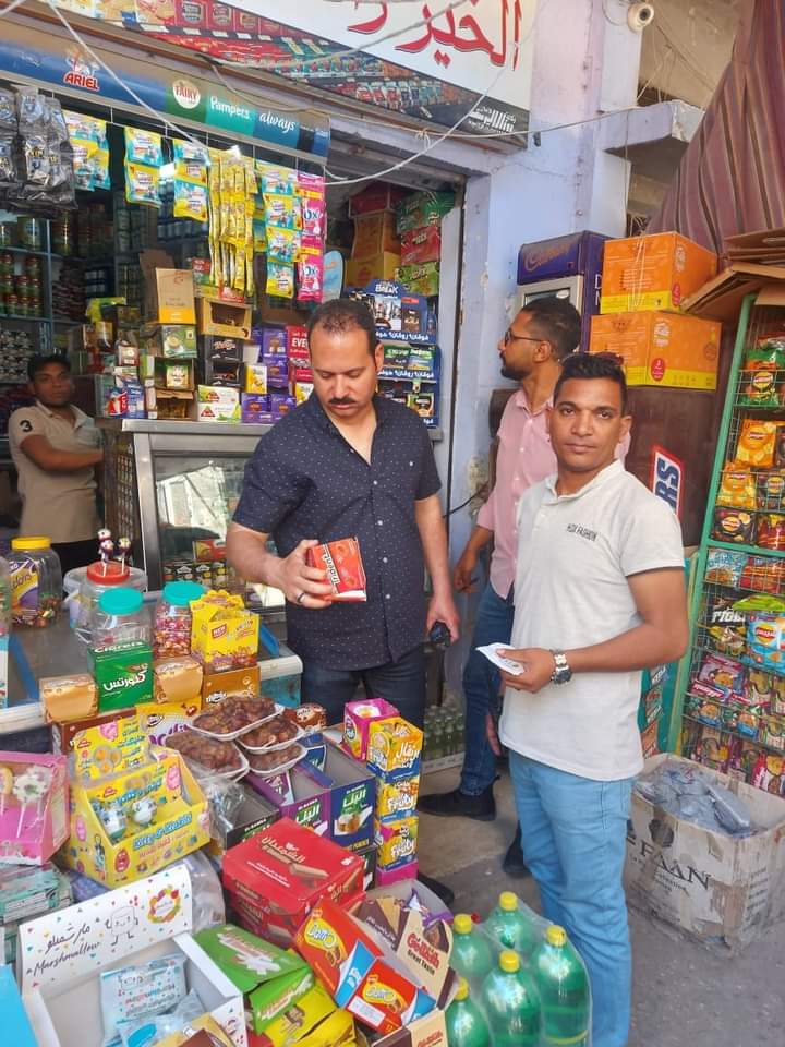 حملة تموينية بحي شرق أسيوط 