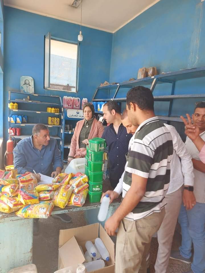 حملة تموينية بحي شرق أسيوط 