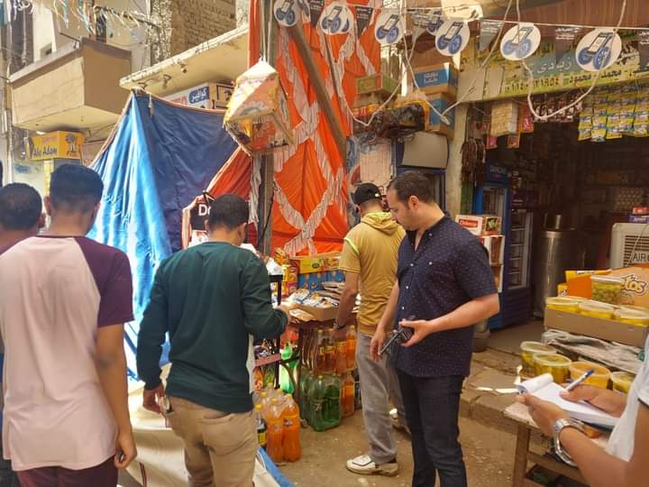 حملة تموينية بحي شرق أسيوط 