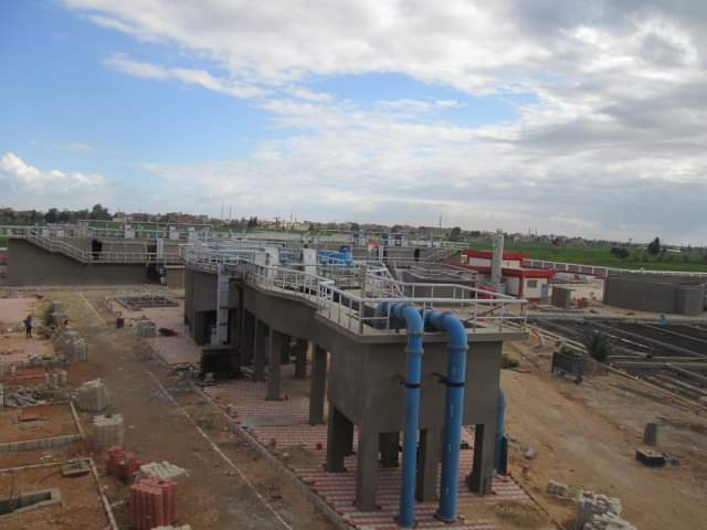 إنشاء محطة معالجة صرف صحي ديرب نجم 3