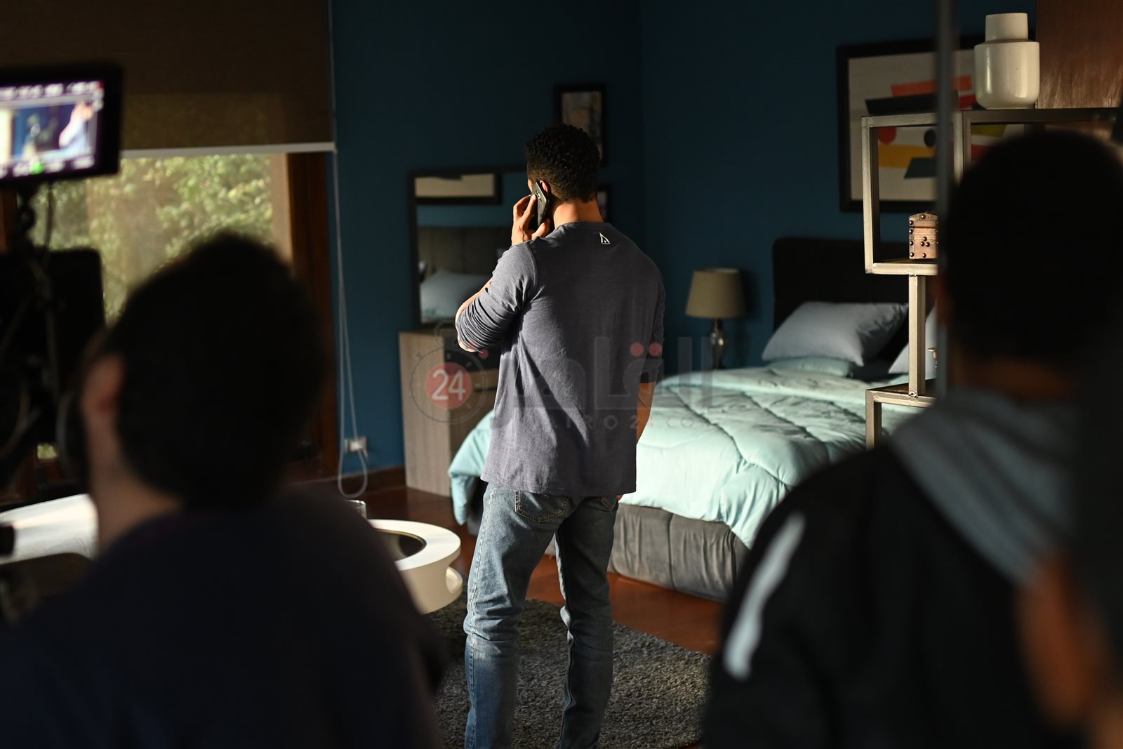 محمد رمضان يصور المشوار