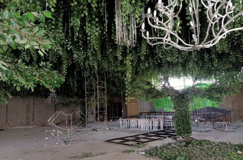 إيقاف أعمال بناء قاعة أفراح مخالفة بالشرقية 03