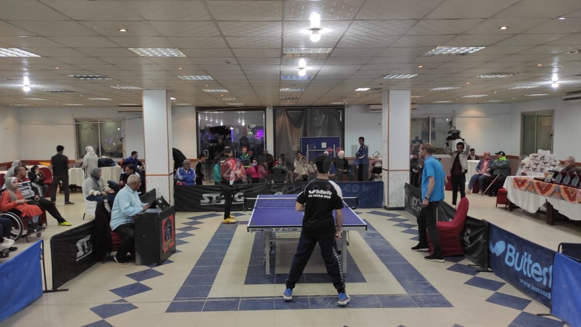 ختام الدورة البارالمبية في تنس الطاولة بالعاشر من رمضان 01