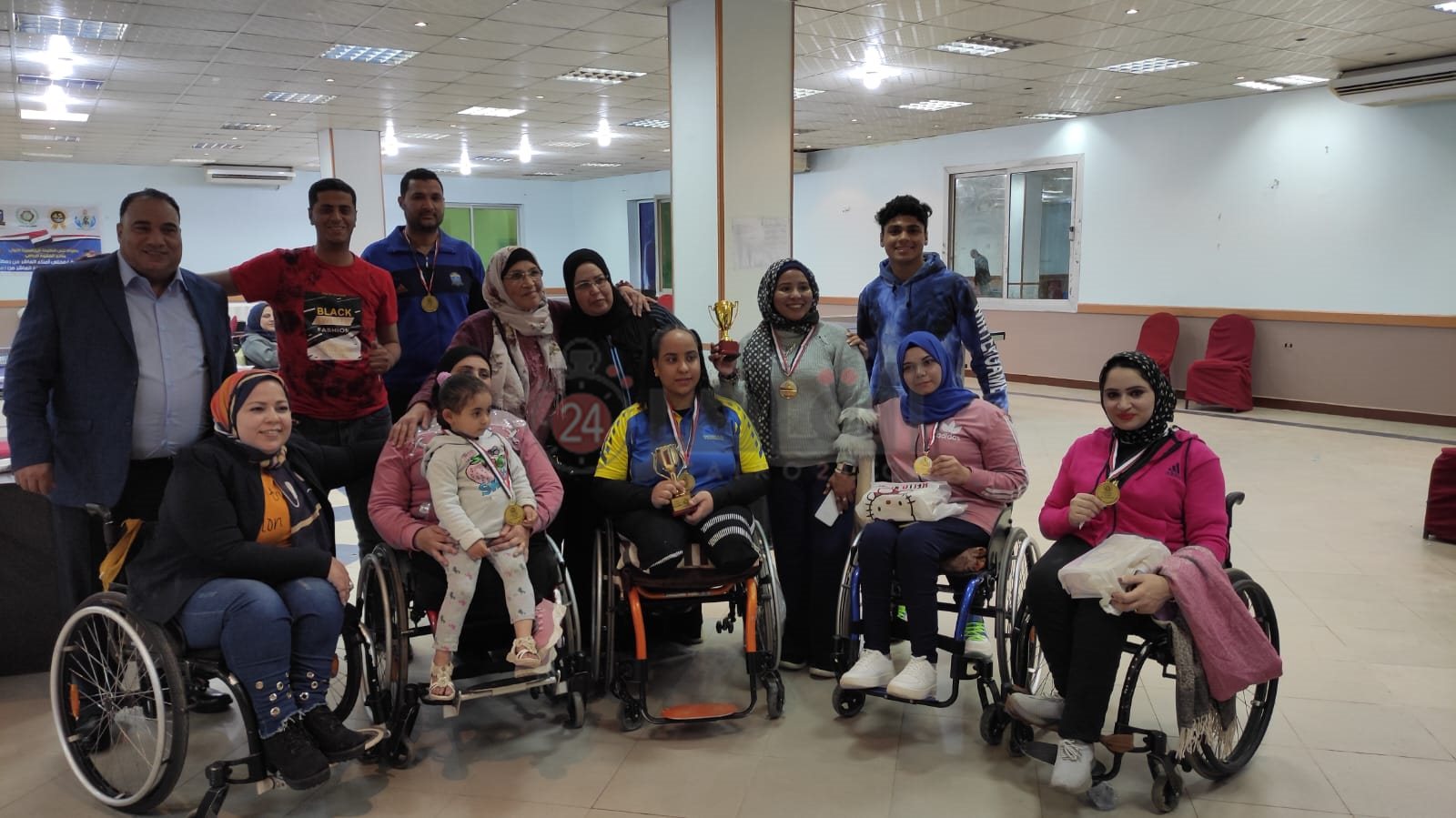 ختام الدورة البارالمبية في تنس الطاولة بالعاشر من رمضان 02