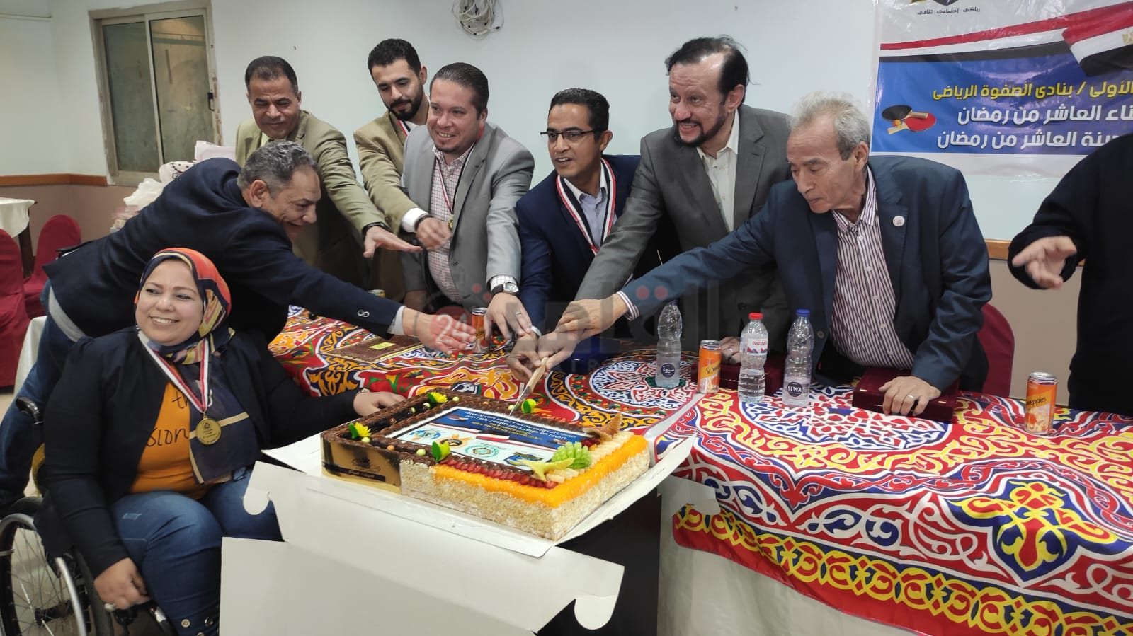 ختام الدورة البارالمبية في تنس الطاولة بالعاشر من رمضان 03