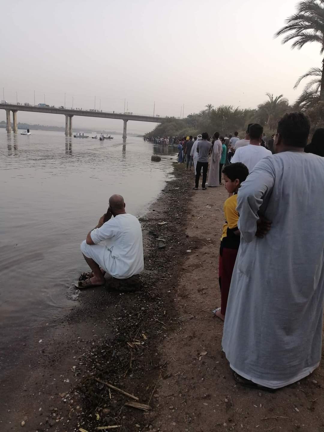 أثناء البحث عن الطفل 