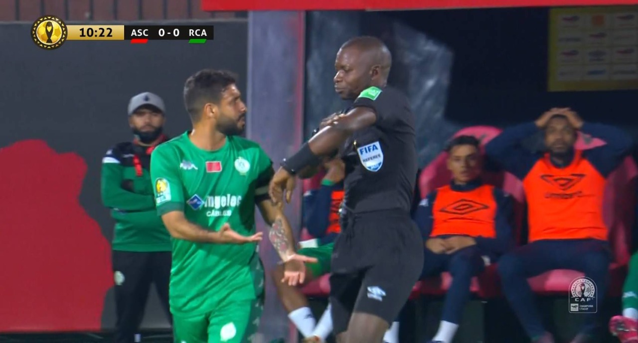 مباراة الأهلي والرجاء (2)