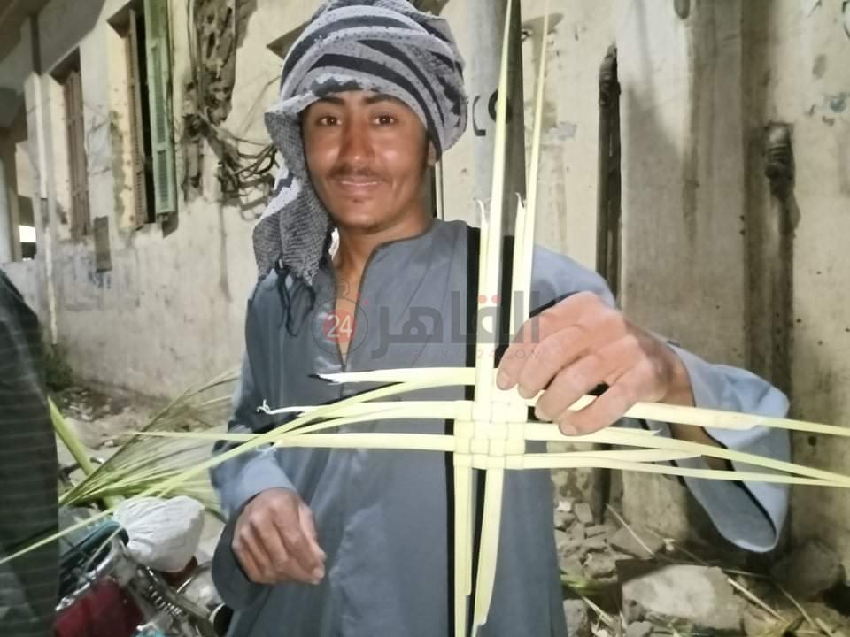 شراء سعف النخيل احتفالا بأحد الشعانين 8