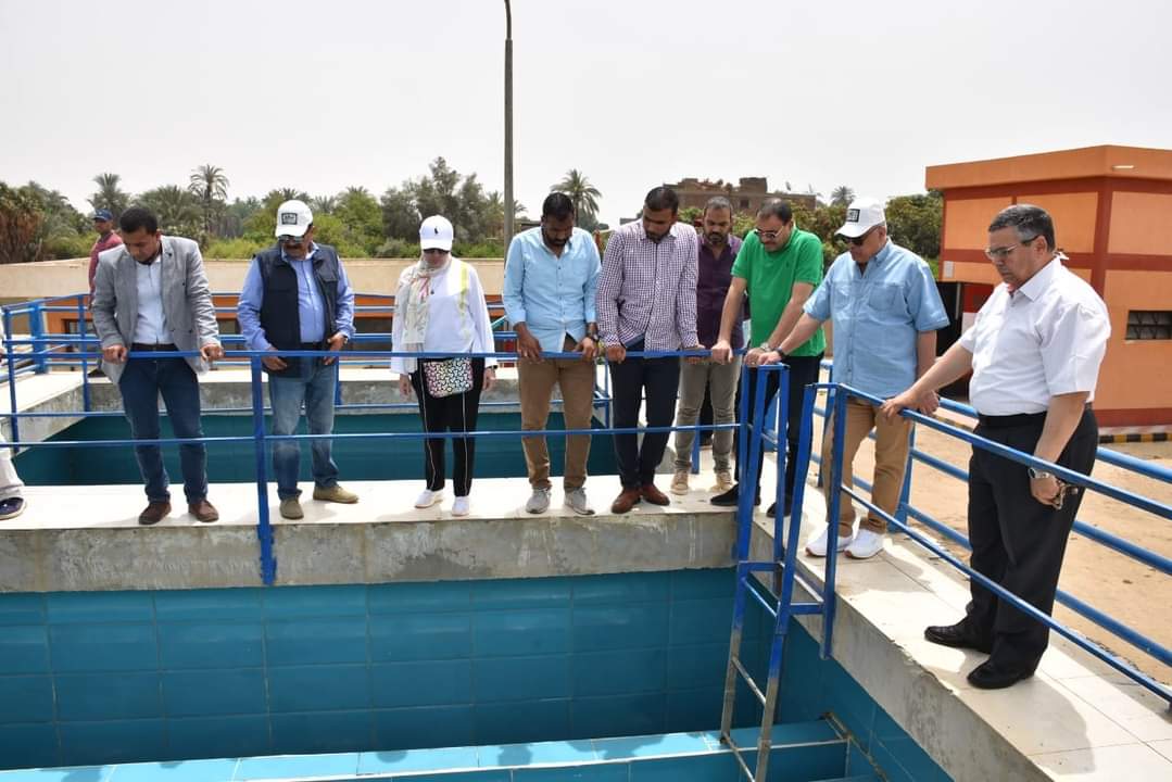 محطات مياة الشرب في الأقصر 