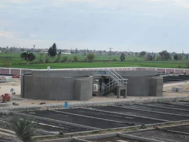محطة معالجة الصرف الصحي في ديرب نجم 02