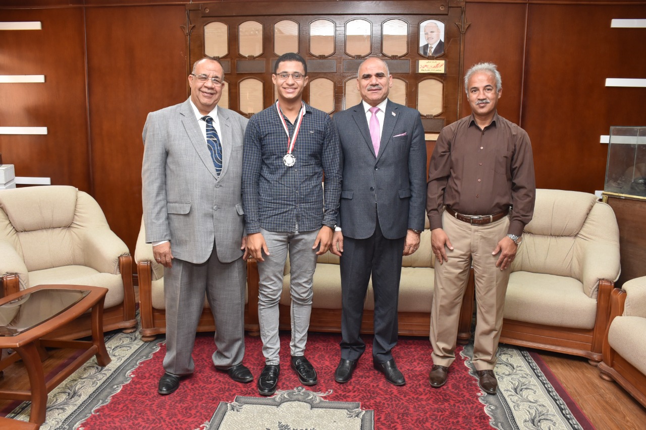 الفائزين فى مهرجان التميز الرياضي