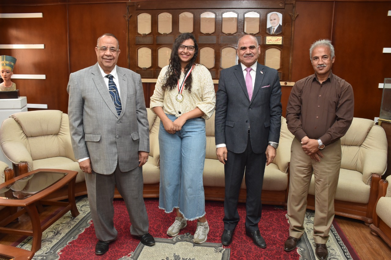 الفائزين فى مهرجان التميز الرياضى