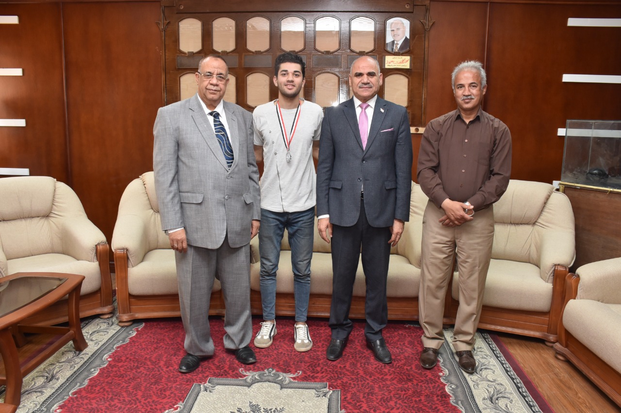 الفائزين فى مهرجان التميز الرياضي