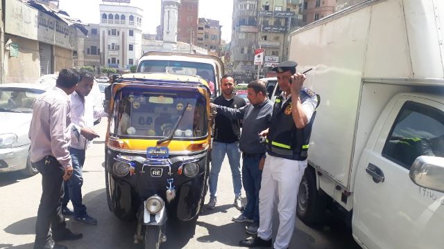 حملات مرورية لضبط المركبات المخالفة بالشرقية 04