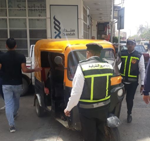 حملات مرورية لضبط المركبات المخالفة بالشرقية 05