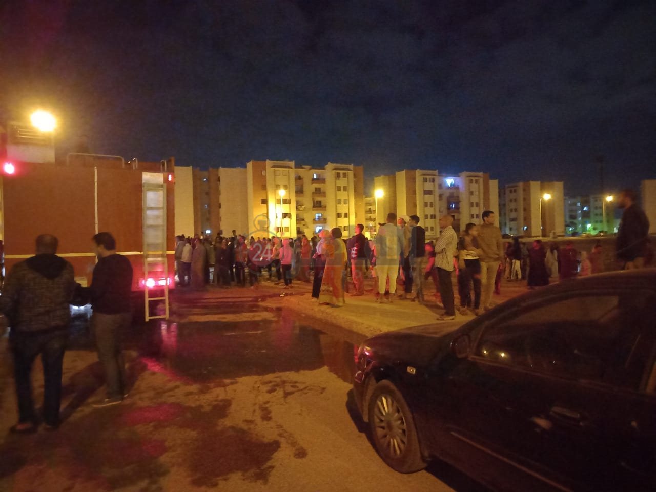 حريق وحدة سكنية بالعاشر من رمضان 3