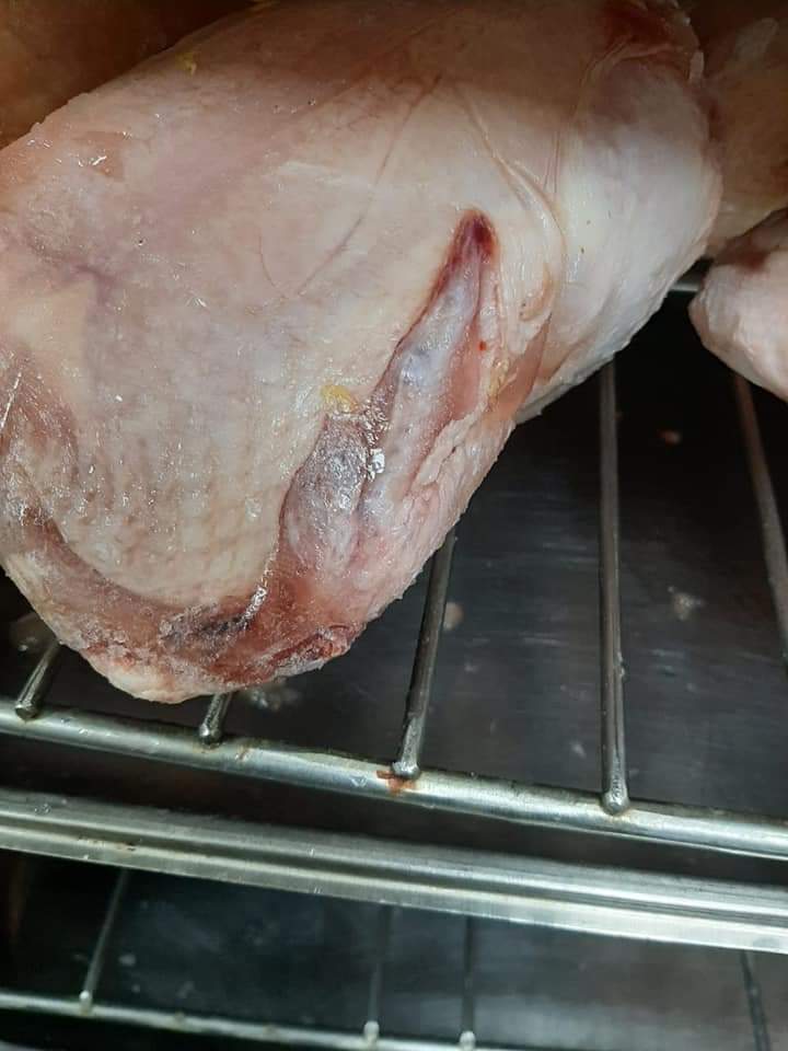 فراخ غير صالحة للاستهلاك الادمي