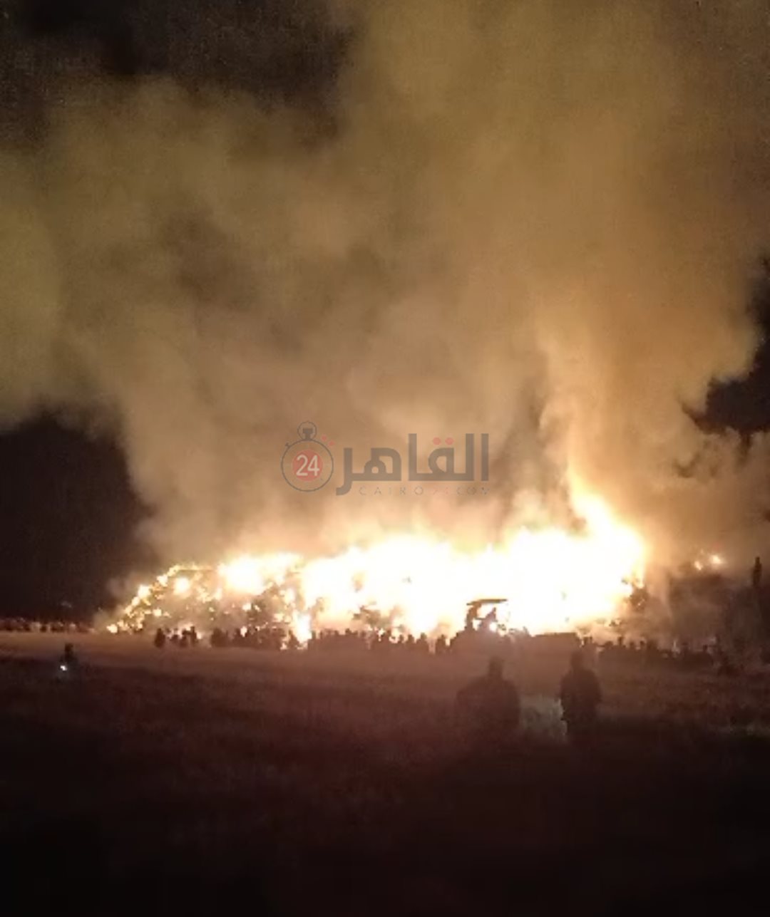 حرؤق شونة قش بالشرقية 5