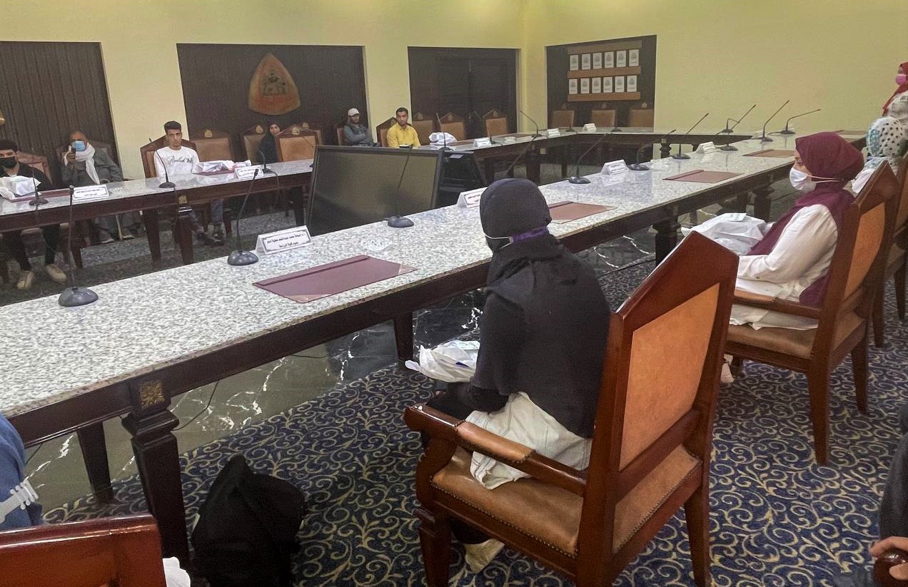 طلاب جامعة الزقازيق من ذوي الهمم